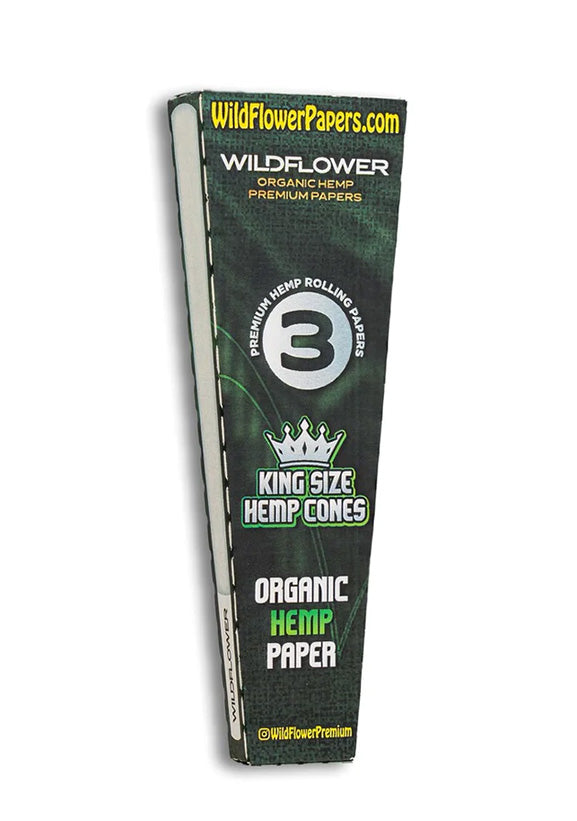 King-Size Hemp Cones | Pack of 3