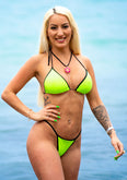 Lime Woman's Swimsuit